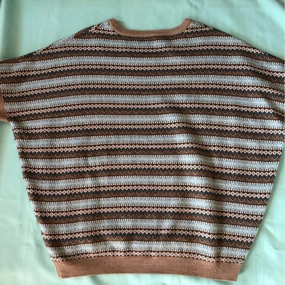 Striped  Slouchy Sweater - Picture 6 of 12